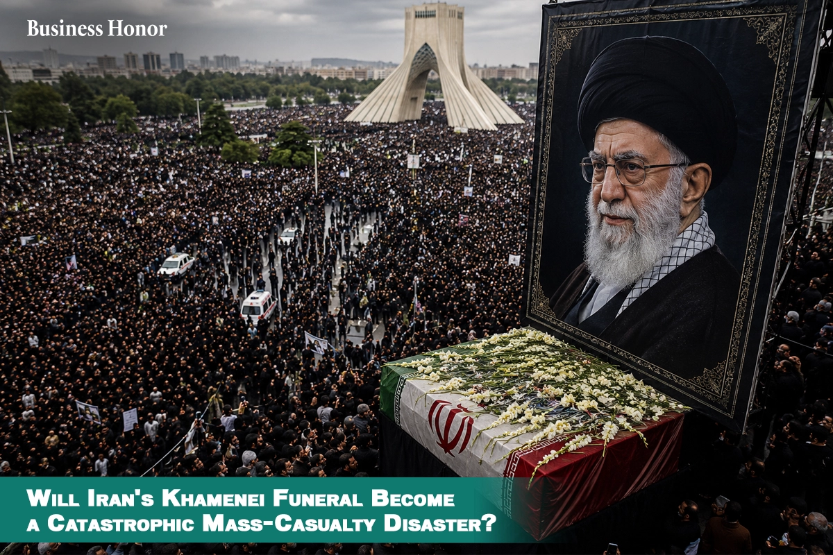  Will Iran's Khamenei Funeral Become a Catastrophic Mass-Casualty Disaster? 